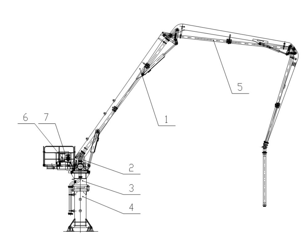 模架布料機(jī)結(jié)構(gòu)圖 模架布料機(jī)結(jié)構(gòu)圖